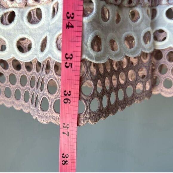 Sea New York Pink Crochet Lace Dress Coquette - Picture 12 of 13